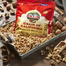 [현지완제품] 25년 햇 빨강웰빙호두 454g 1봉, 1개