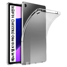레노버 탭 K10 프로 젤리 TPU 투명 케이스, 블랙