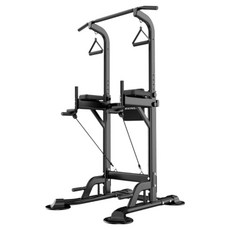 이도스포츠 치닝티핑 홈트 가정용 철봉 운동기구, 블랙