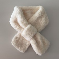 유아동 국내생산 부드러운 양면 털 쁘띠 퍼 목돌이 양털 뽀글이 페이크퍼 쁘띠목도리