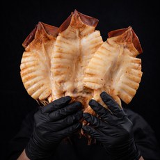 줄서서 먹는 휴게소 맥반석 반건조오징어 구이 바로먹는 특대 사이즈 캠핑 간식 술안주, 27cm내외, 3개