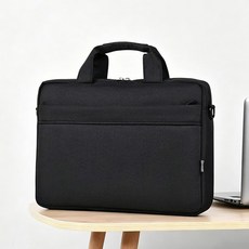 NSION 대용량 충격방지 노트북 가방 심플 속기모 방수 파우치