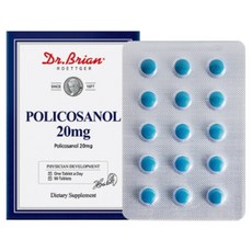 닥터브라이언 폴리코사놀 20mg 타블렛, 90정, 3개