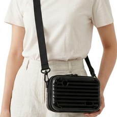[두가지로 활용가능] 컬러인베리 하드 캐리어 파우치 크로스백