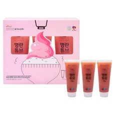 송송 명란튜브 110g(3개입) 저염 무색소 짜먹는 명란, 3개, 110g