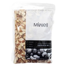 미웰 생 아몬드 슬라이스 수입, 800g, 1개