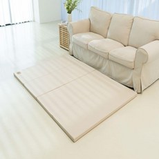 도담도담 논슬립 미니 유아 폴더매트, 크림베이지