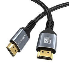 로랜텍 8K UHD 울트라 듀얼 모니터 HDMI v2.1 케이블, 1개, 1.5m