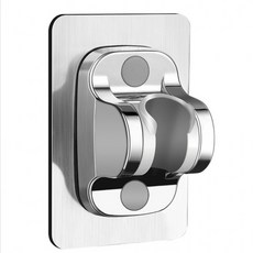 에코르 촥붙어 강력 흡착 샤워 거치대, 1개, 웜실버