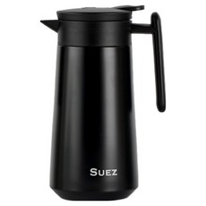 수에즈 보온보냉 주전자 물병, 860ml, 그레이, 1개