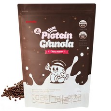 얌비티 얌프로틴 저당 단백질 그래놀라 초코시리얼, 400g, 2개