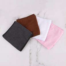 지앤그린 미용 마사지 피부 관리 병원 헤어 면 사각터번 10개입, 1세트, 핑크