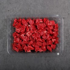 (냉장/암소)[명품한우금오] 한우 1등급 국거리(250g), 250g, 1개