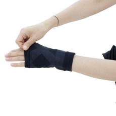 의사책 JB-953 테이핑 의료용 손바닥손목보호대 MADE IN JAPAN, 1개, 블랙