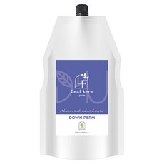 [모두의 헤어] 확실한 효과의 전문가용 프리미엄 펌제 리프케라 다운펌 대용량 500ml, 1개