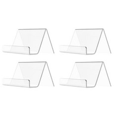 도림 클리어 아크릴 거치대 다용도 스탠드 소형, 10개, 투명