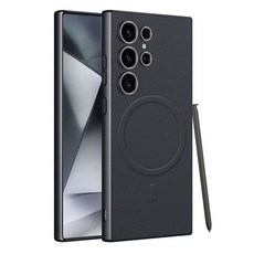 럭스폰 갤럭시 s25 울트라 맥세이프 지문방지 핸드폰 명품 가죽 케이스