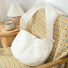 펫츄츄 순면 강아지 슬링백 아이보리, 정품, 1개