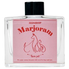 515샵 뉴 핑크라벨 마조람 도그&캣 디퓨저, 1개, 130ml