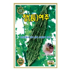 장타원형 장여주 종자 10립 과실 길고 수량성 우수한 재래종 여주 씨앗 ks