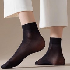 [오락가락] 10족 세트 올나감 방지 발목 스타킹 살색 검정색 출퇴근 학생 데일리용 woman stockings 가성비 구성