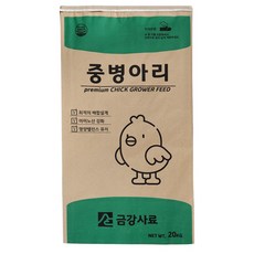 금강사료 중병아리 사료 산란 닭모이 산란닭 20kg, 1개, 곡물
