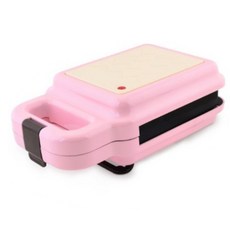 와플메이커 에버튼 샌드위치메이커 간식제조기 와플기 크로플 토스트 호떡, 에버튼와플메이커_핑크