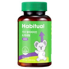 와이즐리 키즈 멀티비타민 미네랄, 1개, 120정