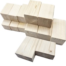 엘피우드 각재 각목 자투리 38x38x100mm 미만, 20개
