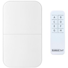 라맥스 스마트 전등 IR리모컨 스위치 2구, RSA-302(IR리모컨으로만제어)+IR리모컨포함, 1개