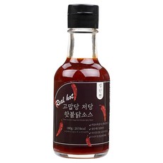 고맙당 저당 핫불닭소스, 180g, 1개
