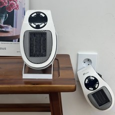 니코 리모컨형 플러그인 미니히터, WH-R400WNK, 혼합색상