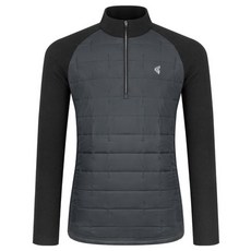 김영주 남성 베니 퀼팅 패딩 집업 티셔츠 / 남자 골프 등산 스판 겨울 긴팔티