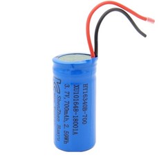 컴스 마트 16340 리튬이온 700mAh 2선 케이블 일체형 배터리 UB712, 1개입, 1개