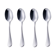 굿라이프 티스푼 4세트 12.6cm, 4개, 실버 4개, 실버