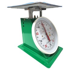 금성계기사 지시저울2/5/10/20/30/50 접시저울 시장저울 아날로그저울 계량저울 앉은뱅이저울 계량저울, 50kg/1눈금200g