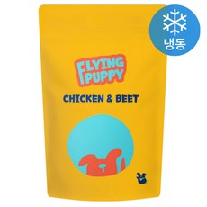 플라잉퍼피 반려동물 화식 사료 5개입 냉동, 400g, 1개, 닭