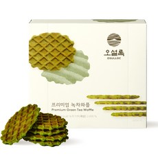 O&#39;sulloc 高級綠茶華夫餅, 72g, 1盒