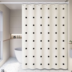 Taminayo 多用途浴簾, 1個, 水墨圓