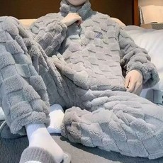 THE G&G남성 극세사 수면잠옷 상하의 파자마세트