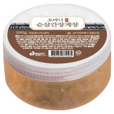속초 오마니 순살간장게장 200g, 1개