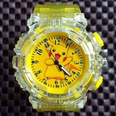 (국내당일발송)NEW 피카추 루소 발광시계 5color 어린이집 선물 유치원 선물 생일선물 입학 졸업 선물 교회행사 선물 선물(키링증정)