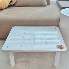 튤리메익스 화이트보드 어린이책상 접이식 유아공부상, 오렌지테이블