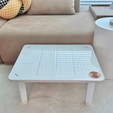 튤리메익스 화이트보드 어린이책상 접이식 유아공부상, 오렌지테이블