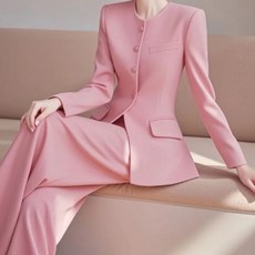 해피유통 여성 세트 고급감 통근 세트 정장 투피스 BJJ