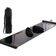 오운 슬라이딩 매트 보드 스케이팅, 블랙, 1개 블랙, 1개