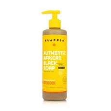 알라피아 아프리칸 블랙솝 텐저린 시트러스 올인원 클렌저, 476ml, 1개
