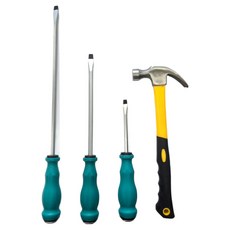 YOUTH TOOL 12인치 420mm 일자 다가네 롱 드라이버, 1개