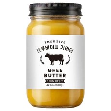 트루바이트 목초방목 기버터 국내생산, 1개, 420ml