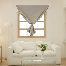 기브앤고 99.99% 빛차단 찍찍이 벨크로 암막커튼